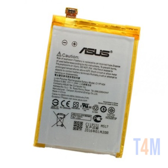 BATERIA ASUS ZENFONE 2 ZE551ML ZE550ML, C11P1424 BULK